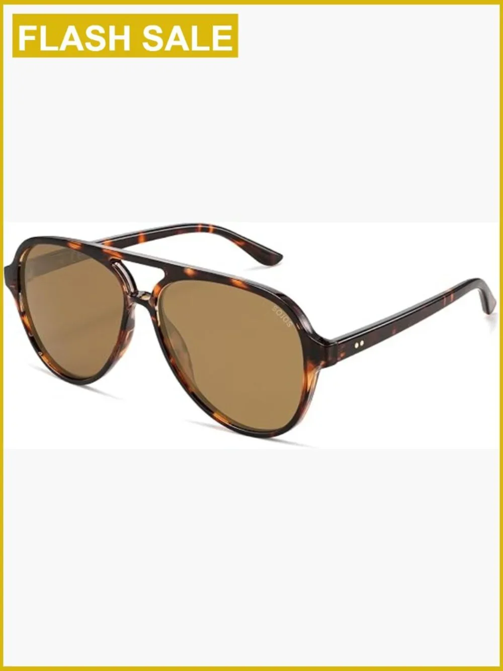 Classic Polarized Aviator Sunglasses Retro Trendy Shades UV400